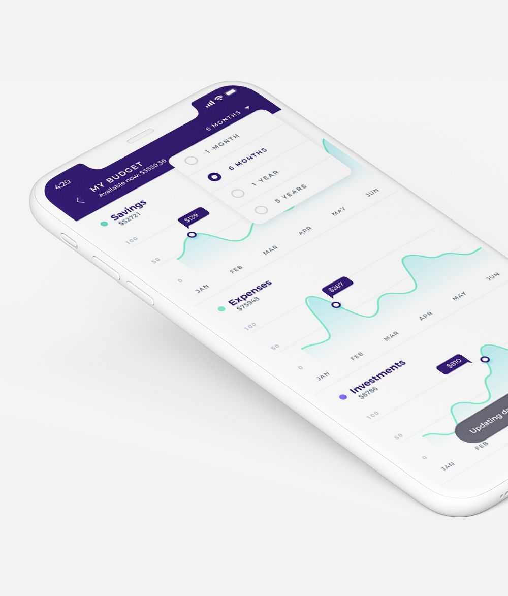 FinTech Mobile App Designs