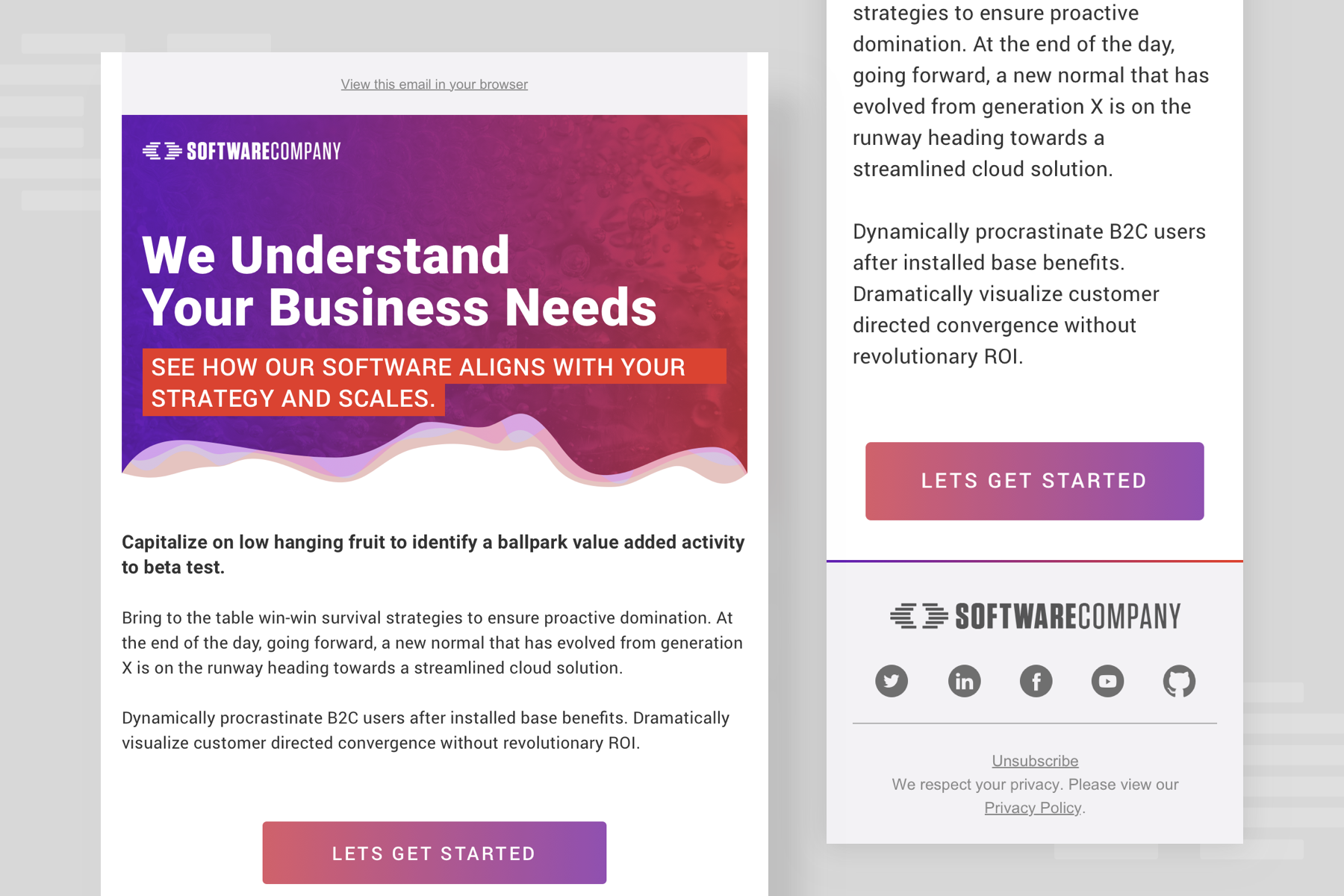 Email Design 360 Campaigns